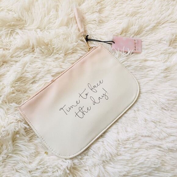 👄 Zippered Makeup Travel Pouch Clutch 👄 - Picture 5 of 7